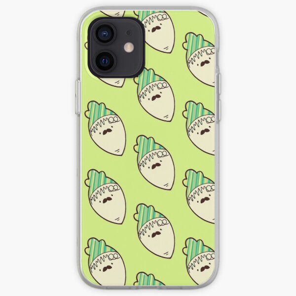 MAMAMOO -Design Radish with Mustache iPhone Soft Case RB0508 product Offical Mamamoo Merch