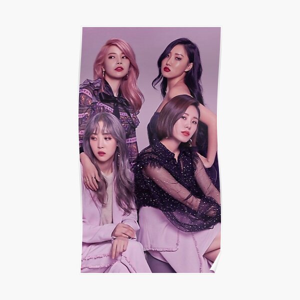 MAMAMOO FAMILY PHOTO Poster RB0508 product Offical Mamamoo Merch