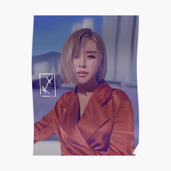 Wheein "Wind Flower" Fanart Poster RB0508 product Offical Mamamoo Merch