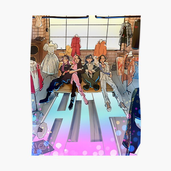 Mamamoo HIP Poster RB0508 product Offical Mamamoo Merch