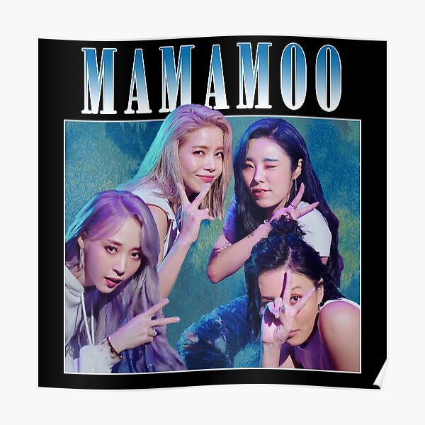 MAMAMOO Vintage  Poster RB0508 product Offical Mamamoo Merch