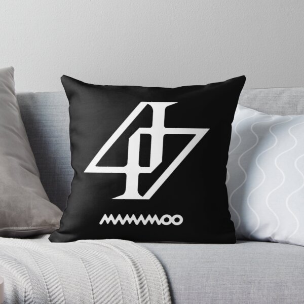 KPOP MAMAMOO reality in BLACK Throw Pillow RB0508 product Offical Mamamoo Merch