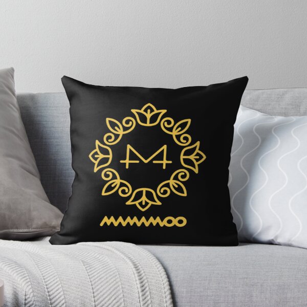 KPOP MAMAMOO YELLOW FLOWER TSHIRT/ HOODIE/ CASE/ STICKER Throw Pillow RB0508 product Offical Mamamoo Merch