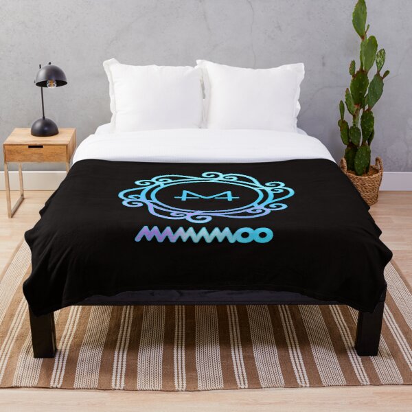 Kpop Mamamoo members poster logo design  Throw Blanket RB0508 product Offical Mamamoo Merch