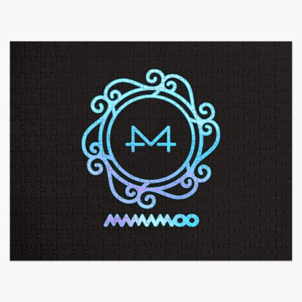 Kpop Mamamoo members poster logo design  Jigsaw Puzzle RB0508 product Offical Mamamoo Merch