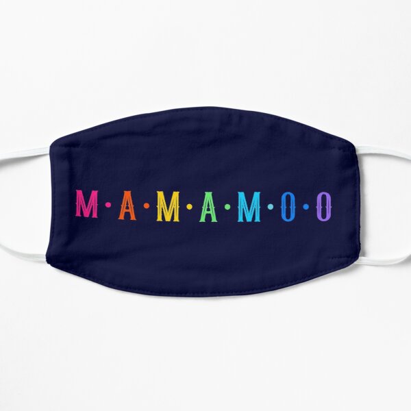 Mamamoo colorful Flat Mask RB0508 product Offical Mamamoo Merch