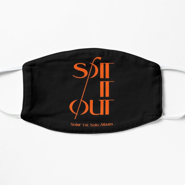 KPOP MAMAMOO Solar Spit It Out Flat Mask RB0508 product Offical Mamamoo Merch