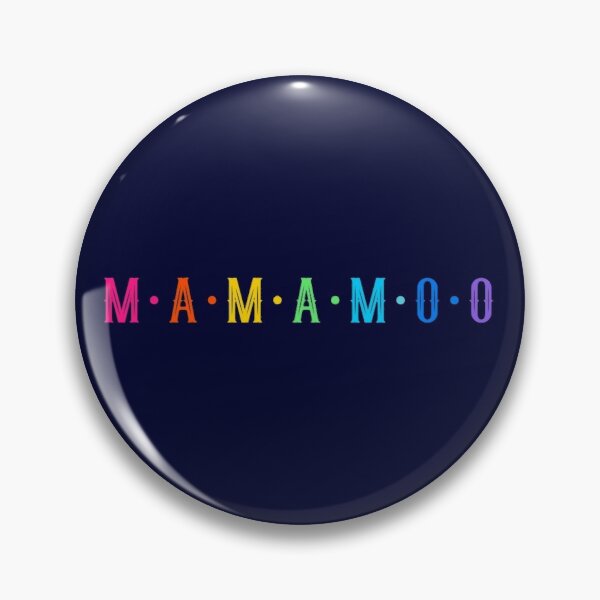 Mamamoo colorful Pin RB0508 product Offical Mamamoo Merch