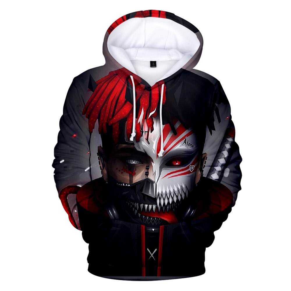 XXXTentacion 3D Hoodie Men s and Women s Sweatshirts Children s Hooded Autumn Rap Youth Fashion 5 - Mamamoo Store
