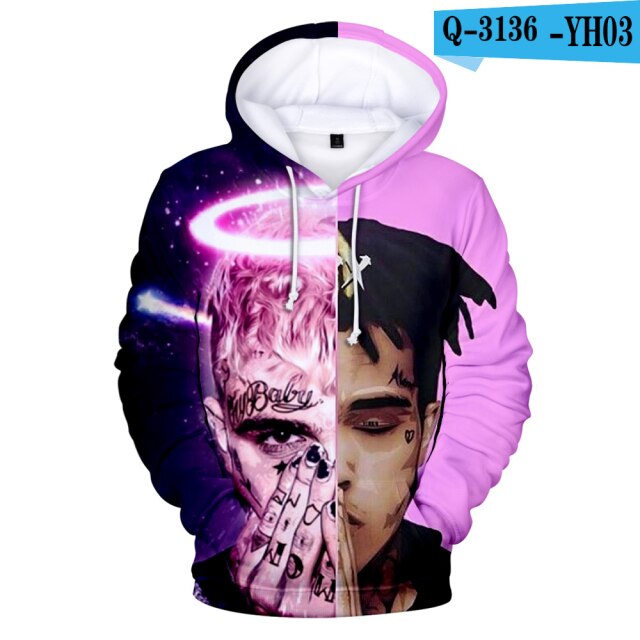 XXXTentacion 3D Hoodie Men s and Women s Sweatshirts Children s Hooded Autumn Rap Youth Fashion 6.jpg 640x640 6 - Mamamoo Store