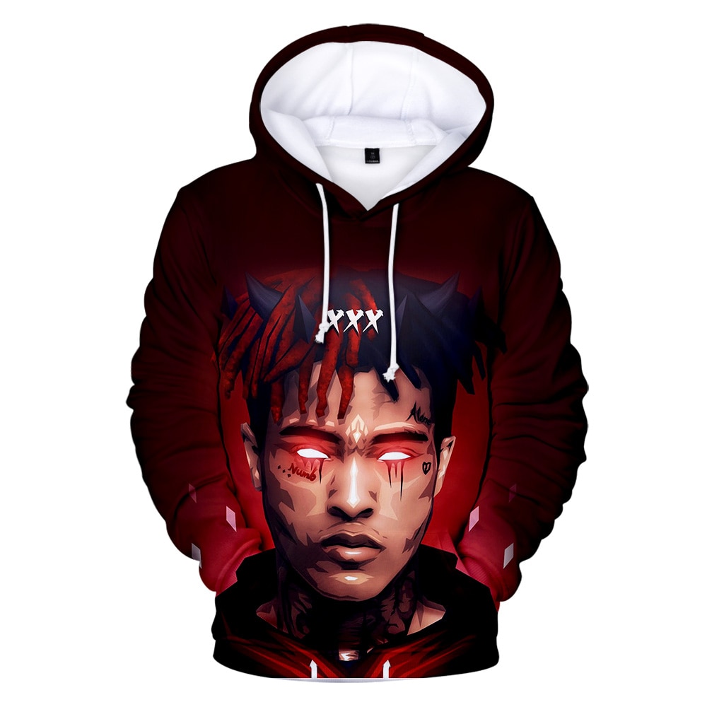 XXXTentacion 3D Hoodie Men s and Women s Sweatshirts Children s Hooded Autumn Rap Youth Fashion - Mamamoo Store
