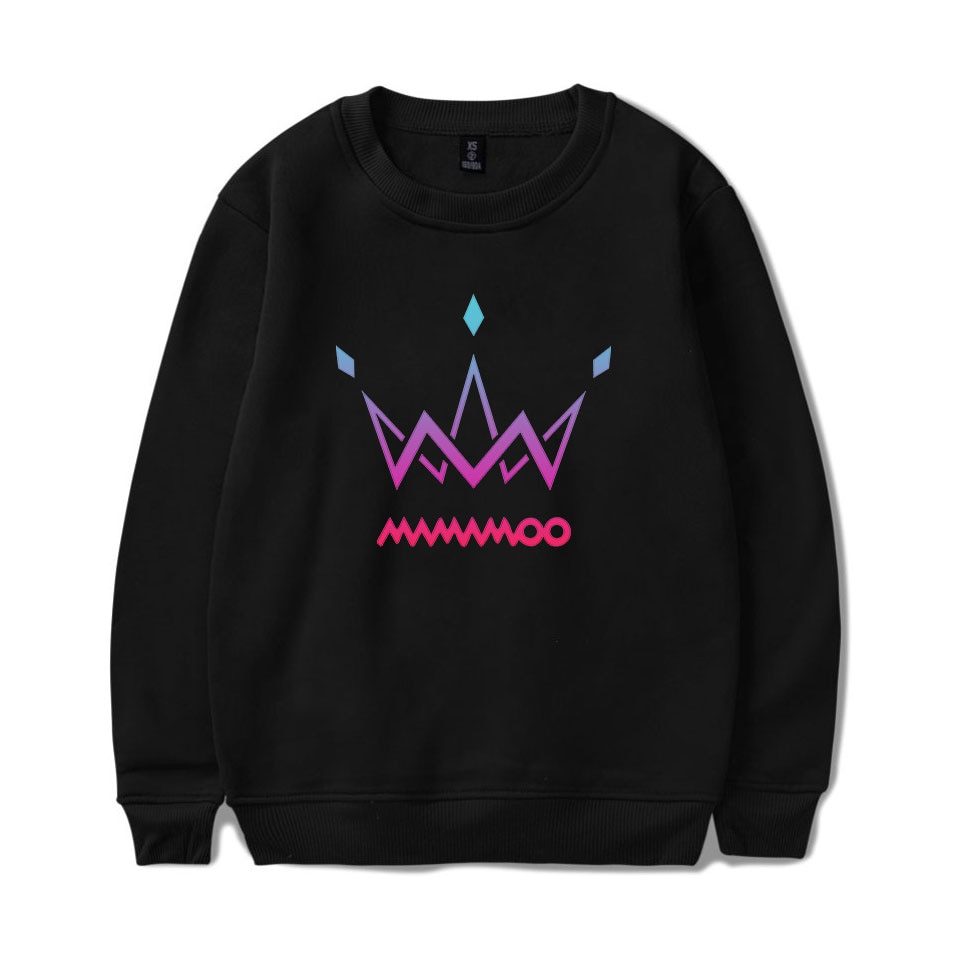 Female Idol Group MAMAMOO printed hoodies korean long sleeve sweatshirt women spring autumn hoodie harajuku k - Mamamoo Store