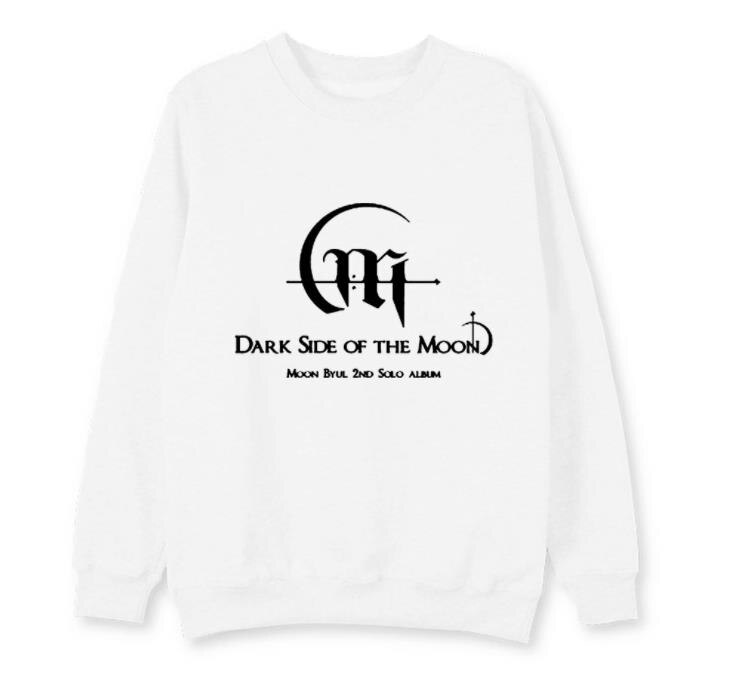 Mamamoo moonbyul solo album dark side of the moon same printing hoodies kpop unisex fleece thin 1 - Mamamoo Store