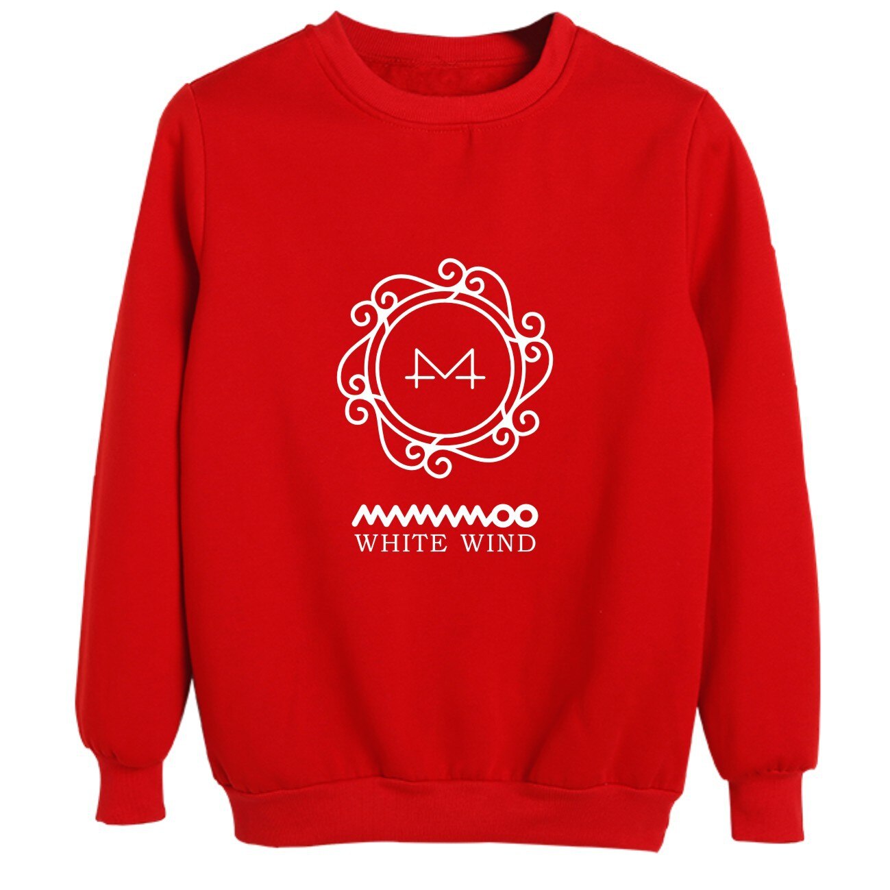 New arrival MAMAMOO pullover Sweatshirt New Album WHITE WIND Sweatshirt kpop Harajuku Hip hop Tops Coat 3 - Mamamoo Store
