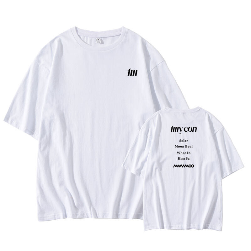1mycon World Tour Concert Classic T shirt 4 - Mamamoo Store