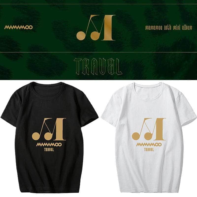 Logo Travel Album Classic T shirt - Mamamoo Store