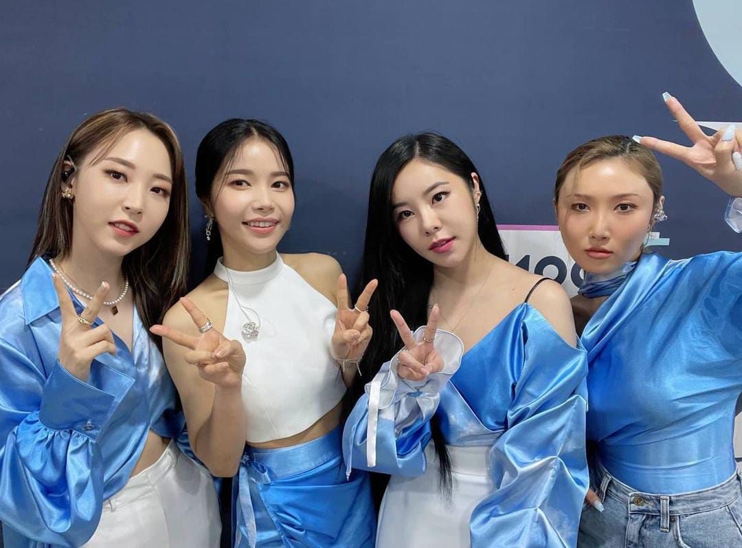 Mamamoo band members adore these brands, including Drew, Embroidered Hoodie, Christmas Leggings, and Juneteenth Shirt